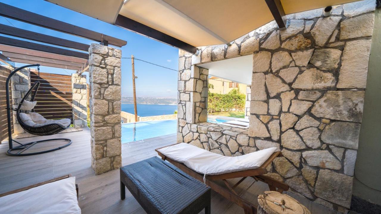 Villa Majestic Crete Heated Pool And Sauna Megala Chorafia Exterior foto