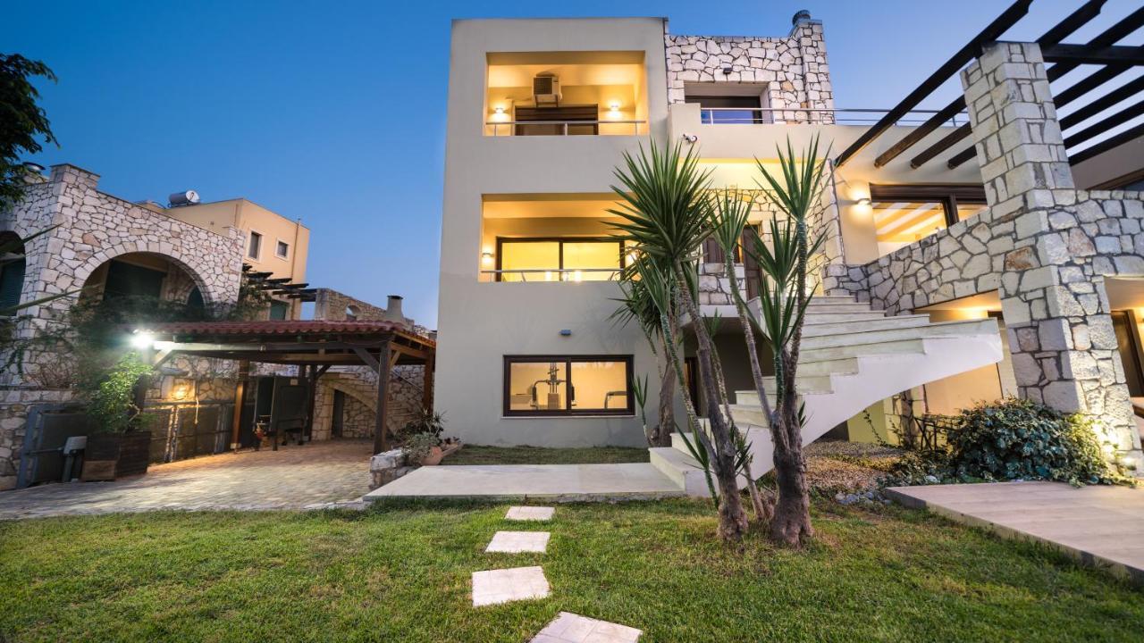 Villa Majestic Crete Heated Pool And Sauna Megala Chorafia Exterior foto