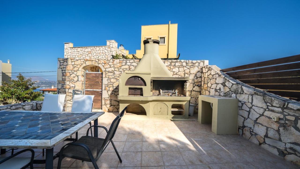 Villa Majestic Crete Heated Pool And Sauna Megala Chorafia Exterior foto