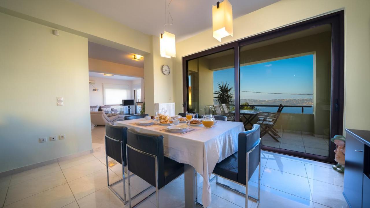 Villa Majestic Crete Heated Pool And Sauna Megala Chorafia Exterior foto